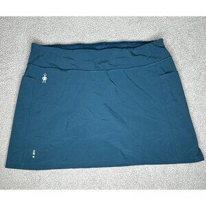 Smartwool Skort Womens Small Teal Merino Sport Lined Pockets Hiking SW016606
